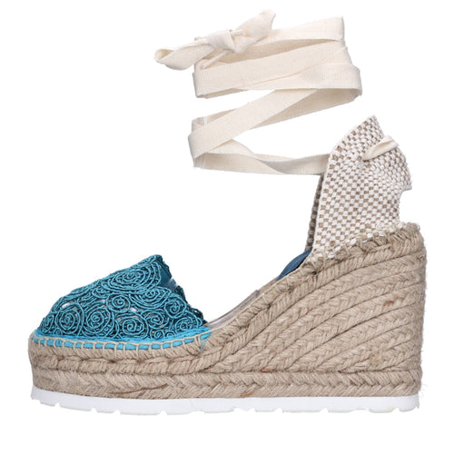 Fabi Scarpe con Tacco Azzurro da donna
