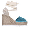 Fabi Scarpe con Tacco Azzurro da donna