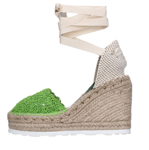 Fabi Scarpe con Tacco Verde da donna