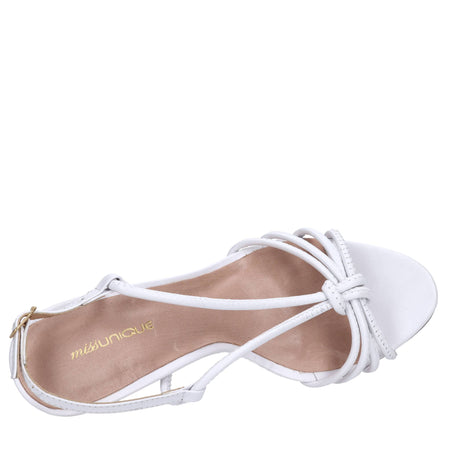 MISS UNIQUE Sandali Bianco da donna