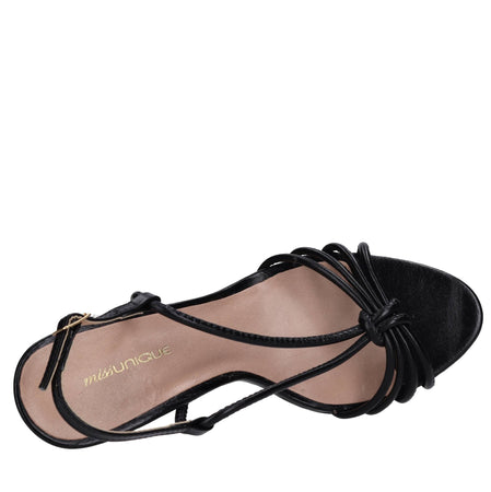 MISS UNIQUE Sandali Nero da donna