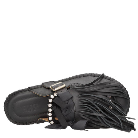 13 09 SR Sandali Nero da donna