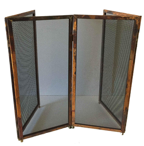 PARASCINTILLE 4 ANTE IN RAME CM 100 X 45 H - CM 24