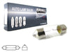10 Pezzi Lampada Alogena Siluro T11 C5W 12V 5W 36mm