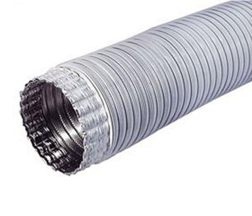 TUBO IN ALLUMINIO BIANCO 1 MT ESTENSIBILE FINO 3 MT DIAMETRO 10 CM DF 703108