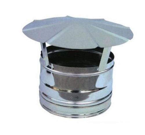 FUMAIOLO TUBI STUFE A LEGNA CAPPELLOTTO CM 13 IN ACCIAO INOX FERR 96973