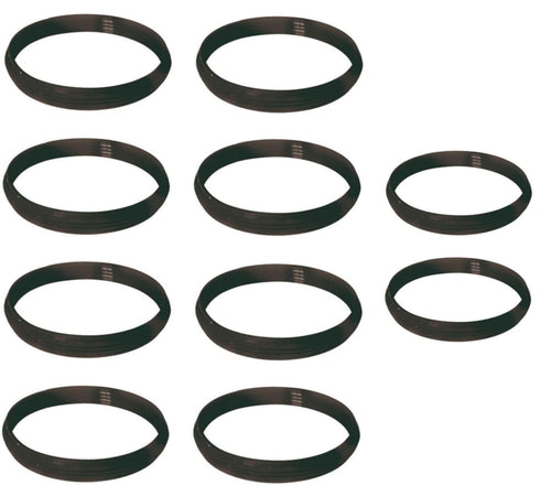 10 PEZZI GUARNIZIONE SILICONICA TUBO STUFA PELLET Ø CM 10 - H. 12 MM DF 703942