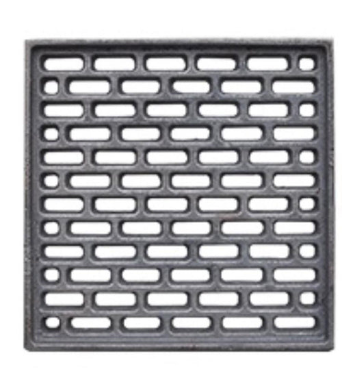 GRIGLIA PER STUFA A LEGNA IN GHISA CM 20 X 20 UNIVERSALE DF 704112