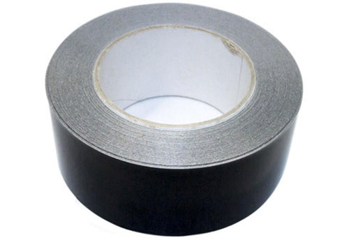 NASTRO IN ALLUMINIO ALTA TEMPERATURA NERO 9 MT PER TUBI STUFE - FER 223201