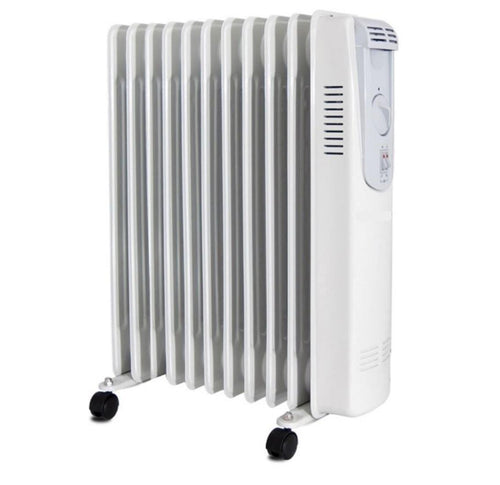RADIATORE TERMOSIFONE A OLIO 9 ELEMENTI 2000 W + TERMOSTATO SYNTESY FER 2011