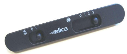 CAPPA CUCINA CRUSCOTTO COMANDI SENZA SCHEDA ELICA NERO 20,8 X 2,7 cm F 115
