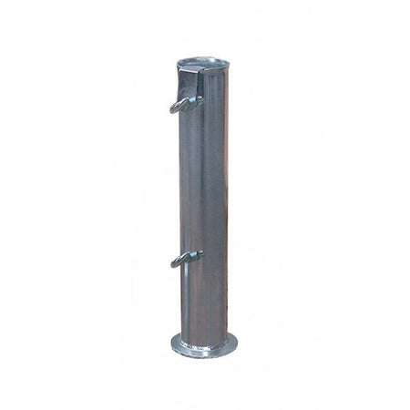 Tubo per base in cemento per ombrellone, in acciaio zincato resistente per esterno
