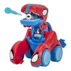 Veicolo transformer T-Rex Racer con personaggio SPIDEY Rei Toys SP0404
