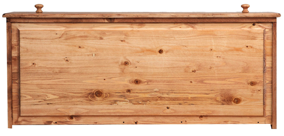 Biscottini Biscottini Comò Country Legno Tiglio 4 Cassetti 114x49x99 Made in Italy