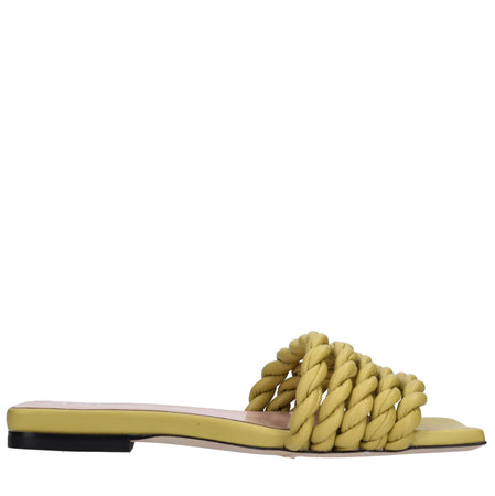 Evaluna Sandali Verde da donna