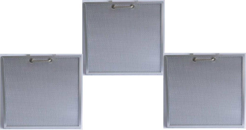 3 PZ FILTRO ELICA CAPPA ASPIRANTE IN Alluminio 301 X 279 MM ELICA 1010DC3 F 207