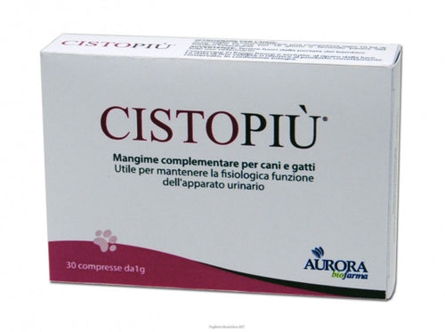 Cistopiu 30 compresse benessere urinario cani gatti