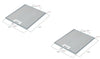 FILTRO CAPPA WHIRLPOOL 480122102168 ELICA FABER METALLICO 305x267x9mm 2 PZ F239