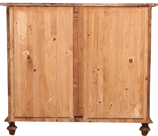 Biscottini Biscottini Comò Country Legno Tiglio 4 Cassetti 114x49x99 Made in Italy