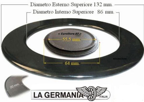 LA GERMANIA PIATTELLO SPARTIFIAMMA TRIPLA CORONA ULTRARAPIDO CUCINA S 3219