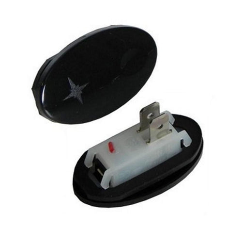 PULSANTE ACCENSIONE PIANO COTTURA IGNIS WHIRLPOOL 481227618335 OVALE PC514