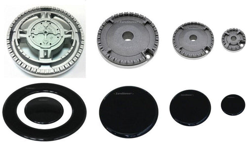 GLEM GAS SPARTIFIAMMA + BRUCIATORI 4 F 4 MISURE CORONA B 242 + B 0239