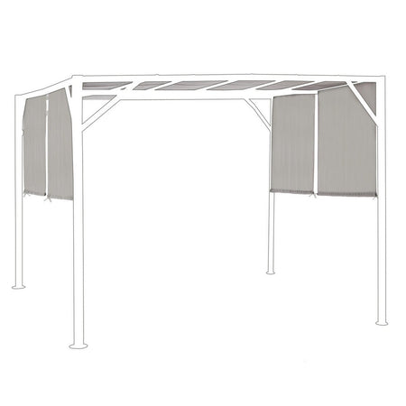 Telo di ricambio per gazebo copertura in poliestere pergolato moderno