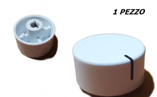 MANOPOLA CUCINA NARDI SAMET BIANCA 1 PEZZO NO ORIGINALE INNESTO 6 MM M 4712