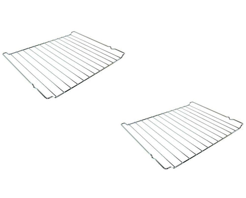 2 PZ SMEG GRIGLIA FORNO CM.44 X 34 ACCIAIO CROMATO INOX RICAMBI 844090739 GF 14