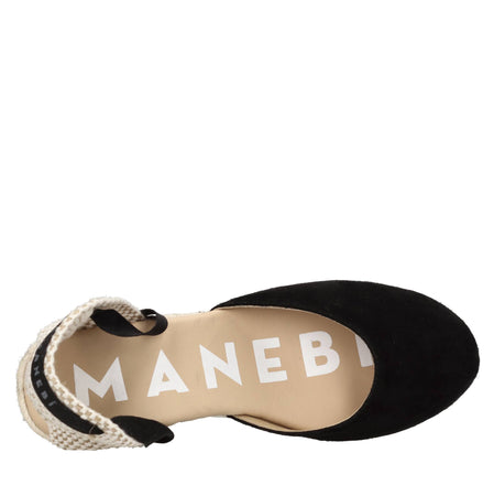 MANEBI' Scarpe con Tacco Nero da donna
