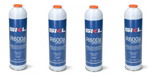 BOMBOLA GAS R 600 REFRIGERANTE FRIGORIFEO E FREEZER R600 - R600A 420 GR 4 PZ