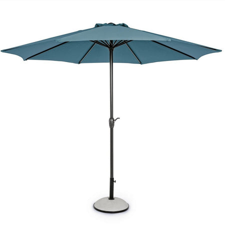 Ombrellone palo centrale "Kalife" in alluminio verniciato a polvere per giardino e balcone Ø 300 cm