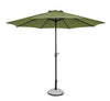 Ombrellone palo centrale Kalife in alluminio verniciato a polvere per giardino e balcone Ø 300 cm