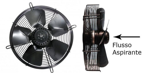 VENTILATORE CELLA FRIGORIFERA ASPIRANTE ASSIALE ASPIRATORE - ø 500 mm