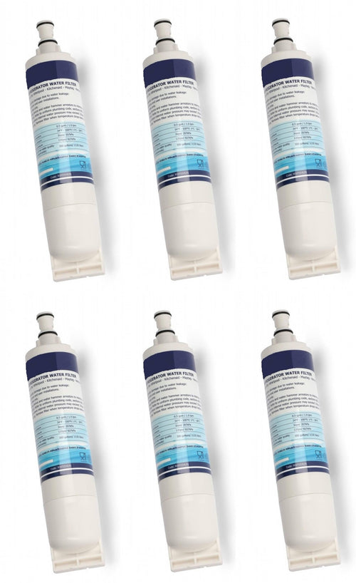 6 FILTRI ACQUA FRIGORIFERO WHIRLPOOL 481281728986 484000008726 NO ORIGINALE