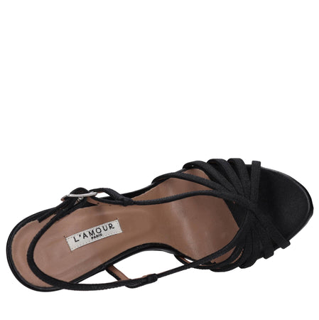 L'AMOUR PARIS Sandali Nero da donna