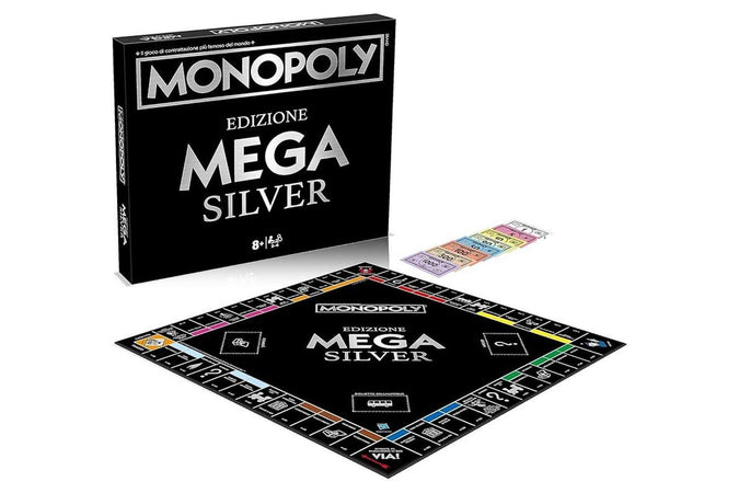 Mega Monopoly Edizione Silver