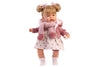 Reborn Morbido Joelle 38cm Sciarpa Rosa