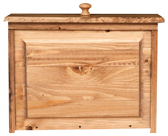 Biscottini Biscottini Comodino Country Legno Massello Tiglio Naturale 3 Cassetti 50x35x70