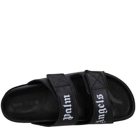 Palm Angels Sandali Nero da donna