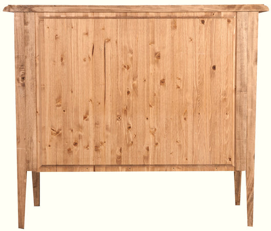 Biscottini Comò Biscottini Country legno massello tiglio naturale 100x48x85 Made in Italy