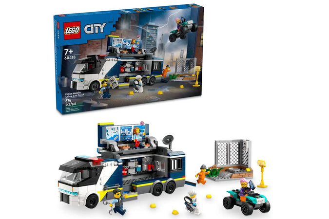 City Camion laboratorio mobile della pol