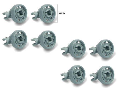 8 RUOTA RUOTE CESTELLO LAVASTOVIGLIE COMPATIBILE BOSCH 424717- 066321 FL22