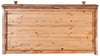 Biscottini Comò Country in legno massello di tiglio finitura naturale L100xPR48xH85 cm. Made in Italy
