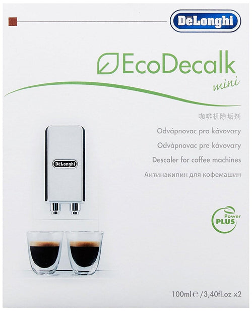 ECODECALK DE LONGHI DECALCIFICANTE ANTICALCARE MACCHINE CAFFE NATURALE 2 DOSI