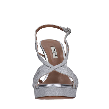 L'AMOUR PARIS Sandali Argento da donna