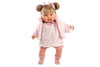 Abito con Pelliccia Rosa 42cm