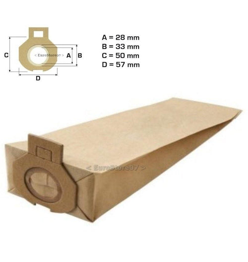 8 SACCHETTI ASPIRAPOLVERE ARIETE LINDA 2740 / 2750 / 2760 / IMETEC PIUMA IM 16