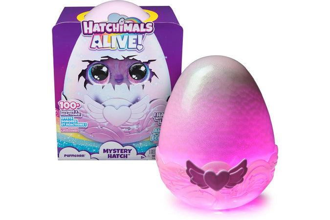 Hatchimals Alive Uovo Surprise PuffiCorn