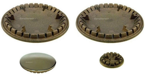 BOMPANI BOREAL SPARTIFIAMMA OTTONE PER CUCINA A GAS 4 PZ 2 GRANDI L 0408